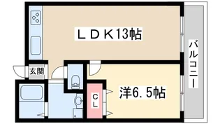 JMRレジデンス新大阪【7階】の間取り