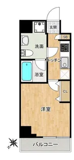 スカイコートパレス西巣鴨【6階】の間取り