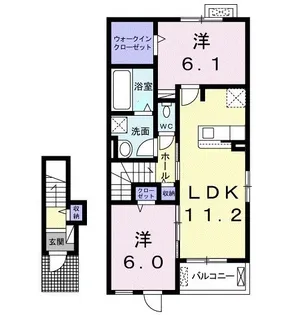 エタニティ【2階】の間取り