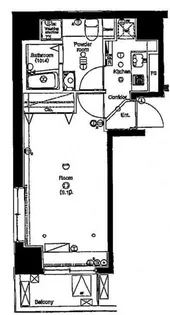 ベレール日本橋兜町【3階】の間取り