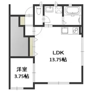 City grande(シティ グランデ)【1階】の間取り