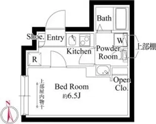 プランドール市川【2階】の間取り
