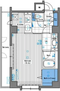グランド・ガーラ三田【6階】の間取り