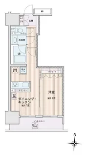 エスティメゾン錦糸町II【3階】の間取り