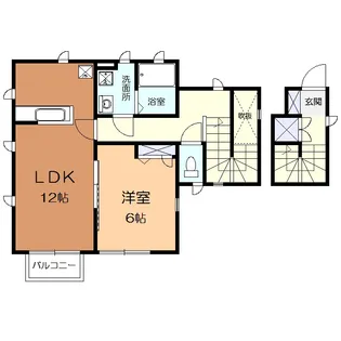 レガーロ本鵠沼【2階】の間取り