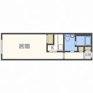 MODULOR南円山【4階】の間取り