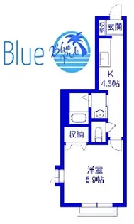 メゾンオクト【1階】の間取り