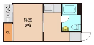 コーポ亀戸【2階】の間取り