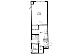 ボンヌシャンス美しが丘【3階】の間取り