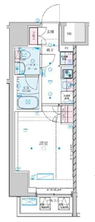 GENOVIA川崎VII【9階】の間取り