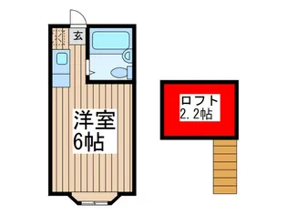 メゾンK&S【2階】の間取り