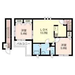 プランシール【2階】の間取り