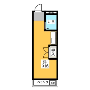 リバティハイツみずの【3階】の間取り