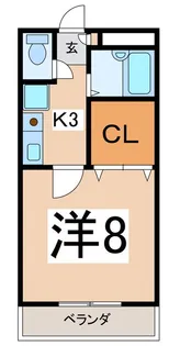 Ever Green【2階】の間取り