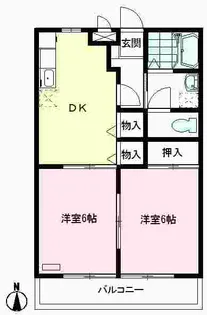 ソレジオ【1階】の間取り