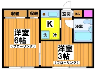 ヴェラコートタマガワ【1階】の間取り