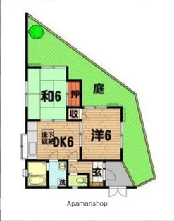 ハウスC【1階】の間取り