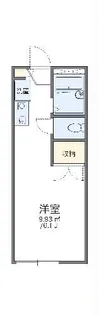 レオパレス寿【2階】の間取り