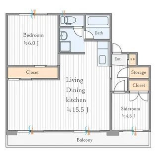 そらリズム【2階】の間取り