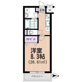 エルセリートII【2階】の間取り