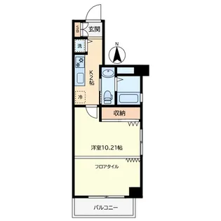 ジ・エレガンス【3階】の間取り