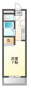 ハイツ岩本【1階】の間取り