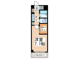 スカイホーム宝泉II【4階】の間取り