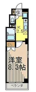 レオローザ菊川【2階】の間取り