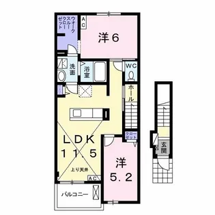 セイバリー11【2階】の間取り