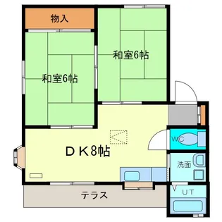 ホシノホームI【1階】の間取り
