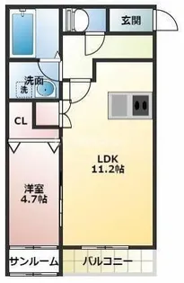 ROAN【2階】の間取り