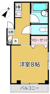 マルマンハイツ【2階】の間取り