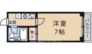 プリオールB【3階】の間取り