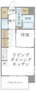 ステラコート川崎【9階】の間取り