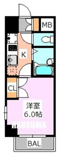 ヴェルステージ駒込【10階】の間取り