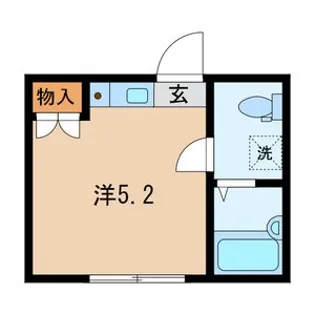 アクア柴又駅前【2階】の間取り