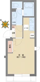 アザレア小石川【1階】の間取り