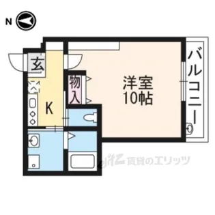 GladvisKuramaguchi【3階】の間取り