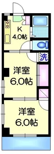 ヴィラ・泉【2階】の間取り