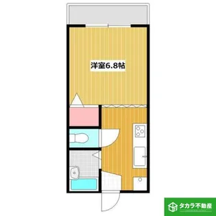 オルキディア東春日【2階】の間取り