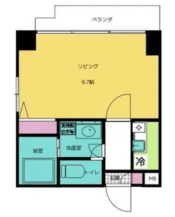 レジデンス八王子上野町【4階】の間取り