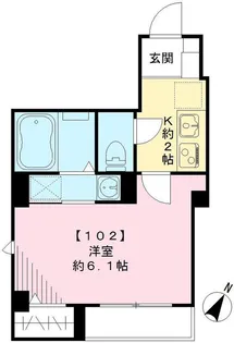 アンファミーユ【1階】の間取り