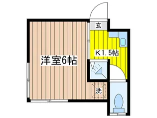 アパートメンツ48【2階】の間取り