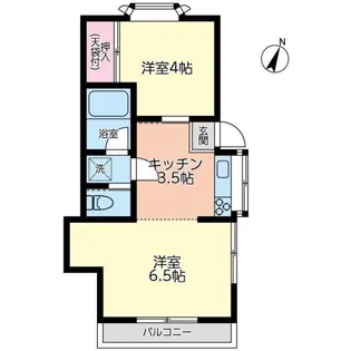 シーブリーズ【2階】の間取り