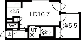 Bella Casa【4階】の間取り