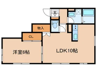 せきめぞん【1階】の間取り