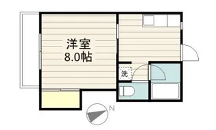 ハイツ創英【2階】の間取り