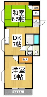 クレイルヴィラ1【1階】の間取り
