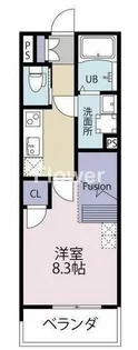 ヴィラージュ・シャルマン シス【1階】の間取り