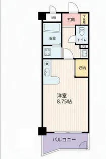 セレーノ稲野【3階】の間取り
